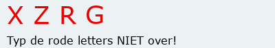 Bevestigingscode