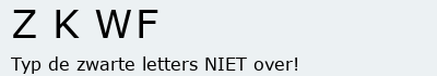 Bevestigingscode