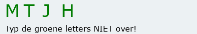 Bevestigingscode