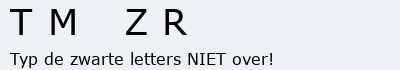 Bevestigingscode
