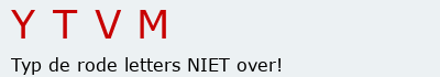 Bevestigingscode