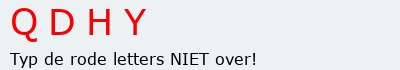 Bevestigingscode