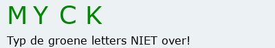 Bevestigingscode