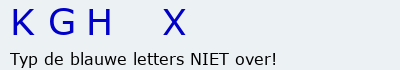 Bevestigingscode