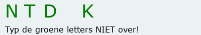 Bevestigingscode