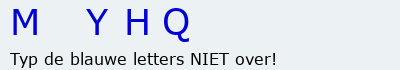 Bevestigingscode