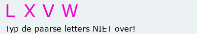 Bevestigingscode