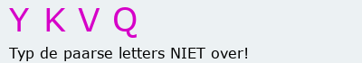 Bevestigingscode