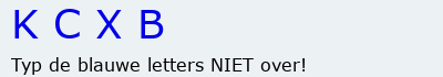 Bevestigingscode
