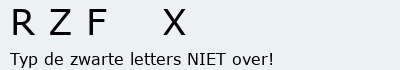 Bevestigingscode