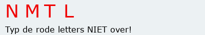 Bevestigingscode