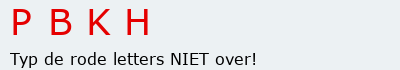 Bevestigingscode