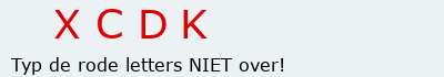Bevestigingscode
