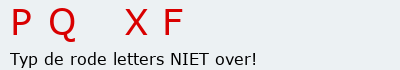 Bevestigingscode