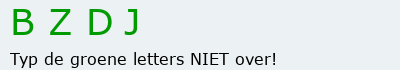 Bevestigingscode