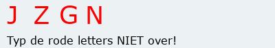 Bevestigingscode