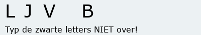 Bevestigingscode