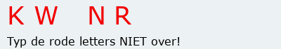 Bevestigingscode