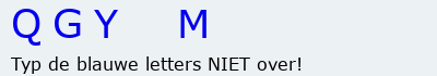 Bevestigingscode