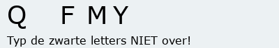 Bevestigingscode