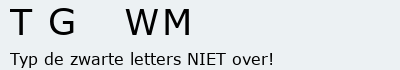 Bevestigingscode