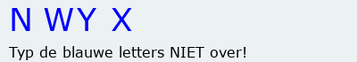Bevestigingscode