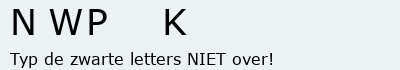 Bevestigingscode