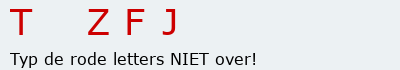 Bevestigingscode