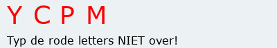 Bevestigingscode