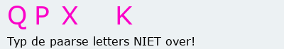 Bevestigingscode