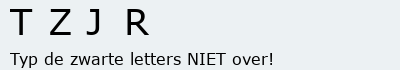 Bevestigingscode