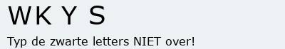 Bevestigingscode