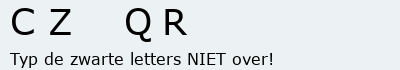 Bevestigingscode