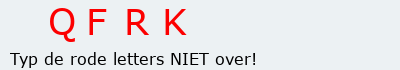 Bevestigingscode