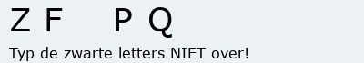 Bevestigingscode