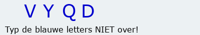 Bevestigingscode