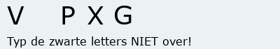 Bevestigingscode