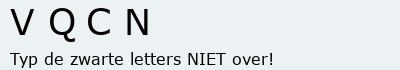 Bevestigingscode