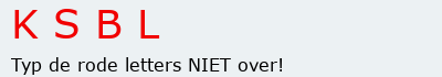 Bevestigingscode