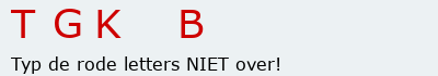 Bevestigingscode