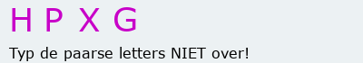 Bevestigingscode