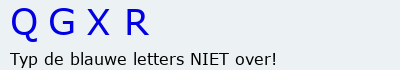 Bevestigingscode