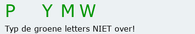 Bevestigingscode