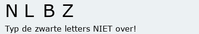Bevestigingscode