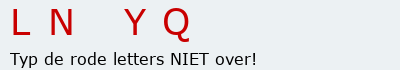 Bevestigingscode