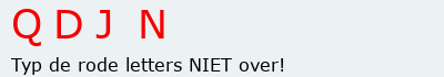 Bevestigingscode