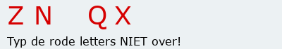 Bevestigingscode