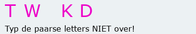 Bevestigingscode