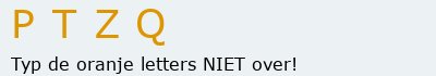 Bevestigingscode