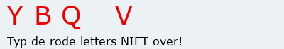 Bevestigingscode